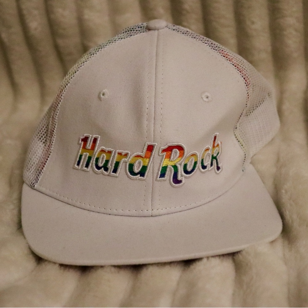 Hard Rock Rainbow Trucker Hat